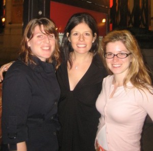 Ali, Lindsay and me after a big, delicious dinner in the nation's capitol